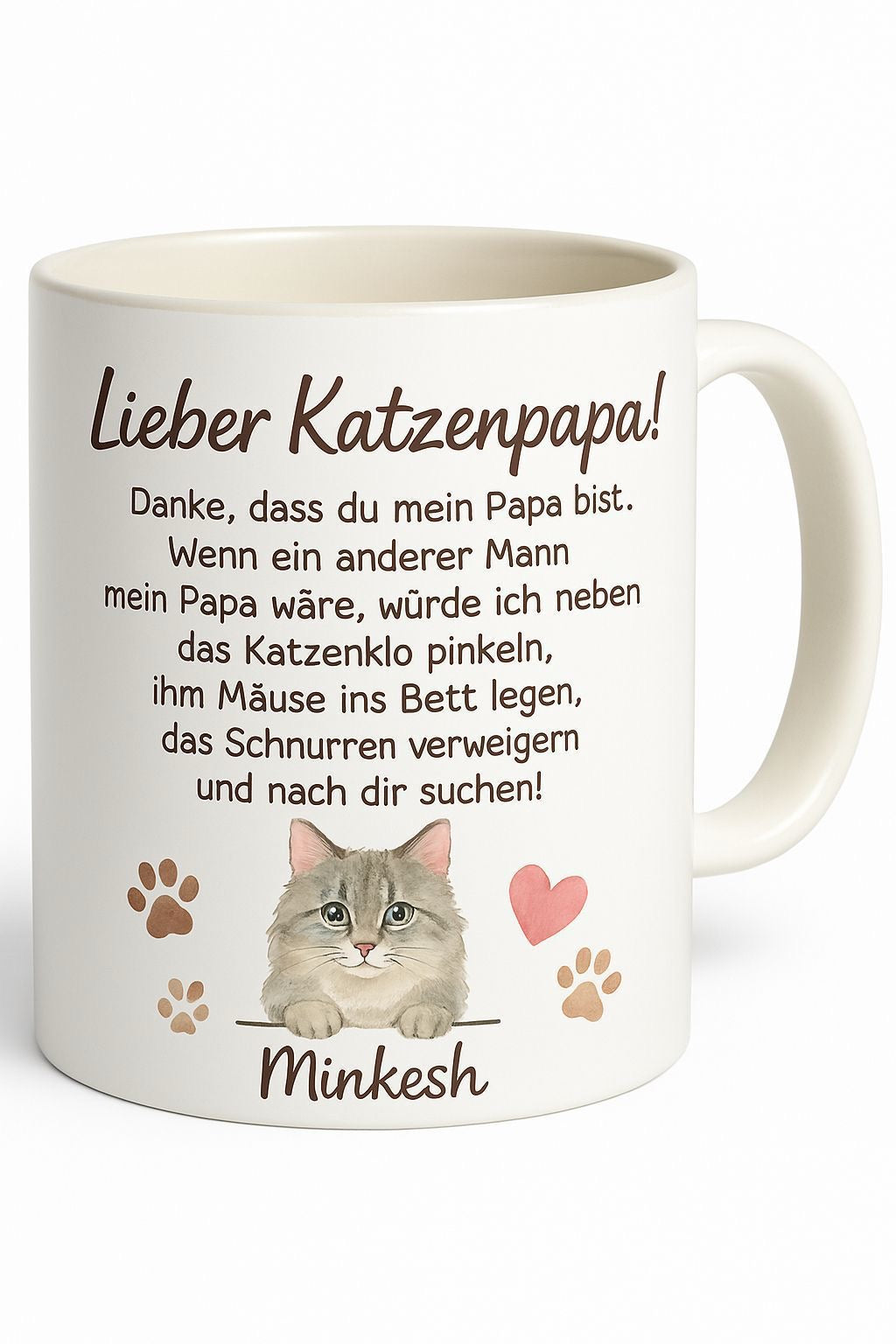Lustige Katzentasse