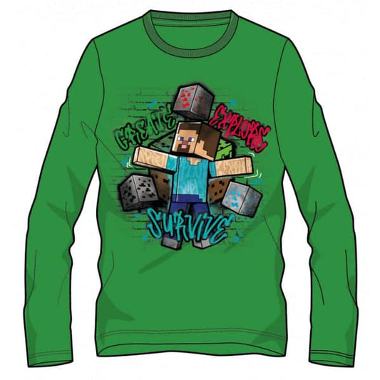 Minecraft Langarmshirt