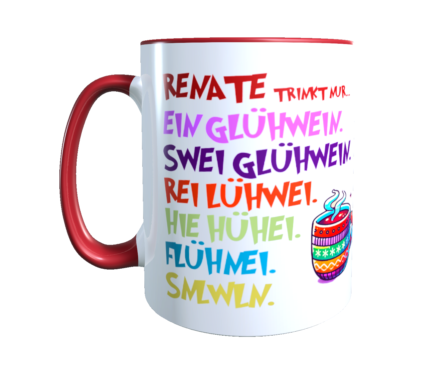 Personalisierte Glühwein Tasse – Dein humorvoller Begleiter für kalte Tage