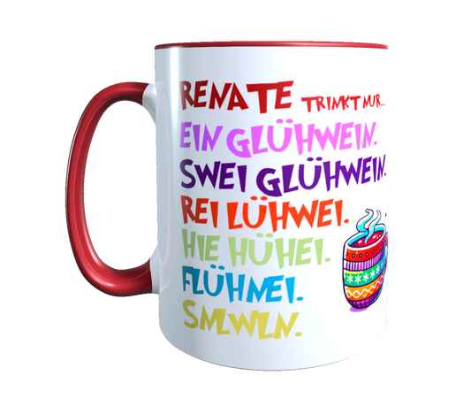 Personalisierte Glühwein Tasse – Dein humorvoller Begleiter für kalte Tage