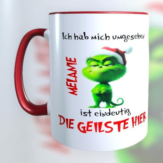 Baby Grinch Tasse mit Wunschname