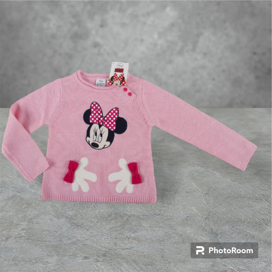 Minnie Maus Strick-Pullover